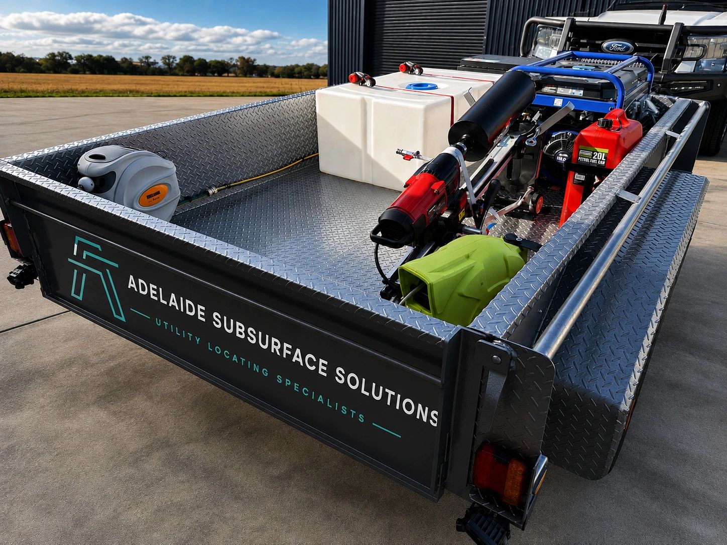 Our self-contained coring unit.